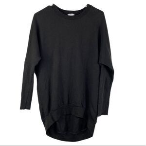 BP. Dark gray sweater pullover hi‎ low sweatshirt size XXS oversized